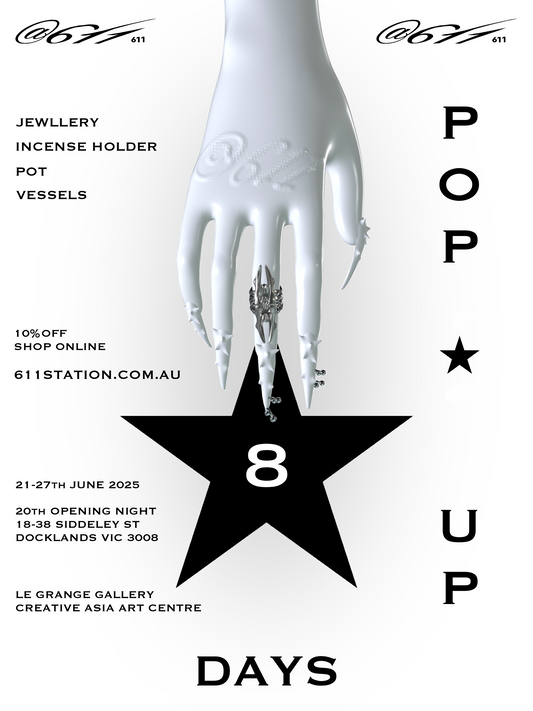 PART II @611 UPCOMING POP-UP AT DOCKLANDS MELBOURNE｜JUNE 2025