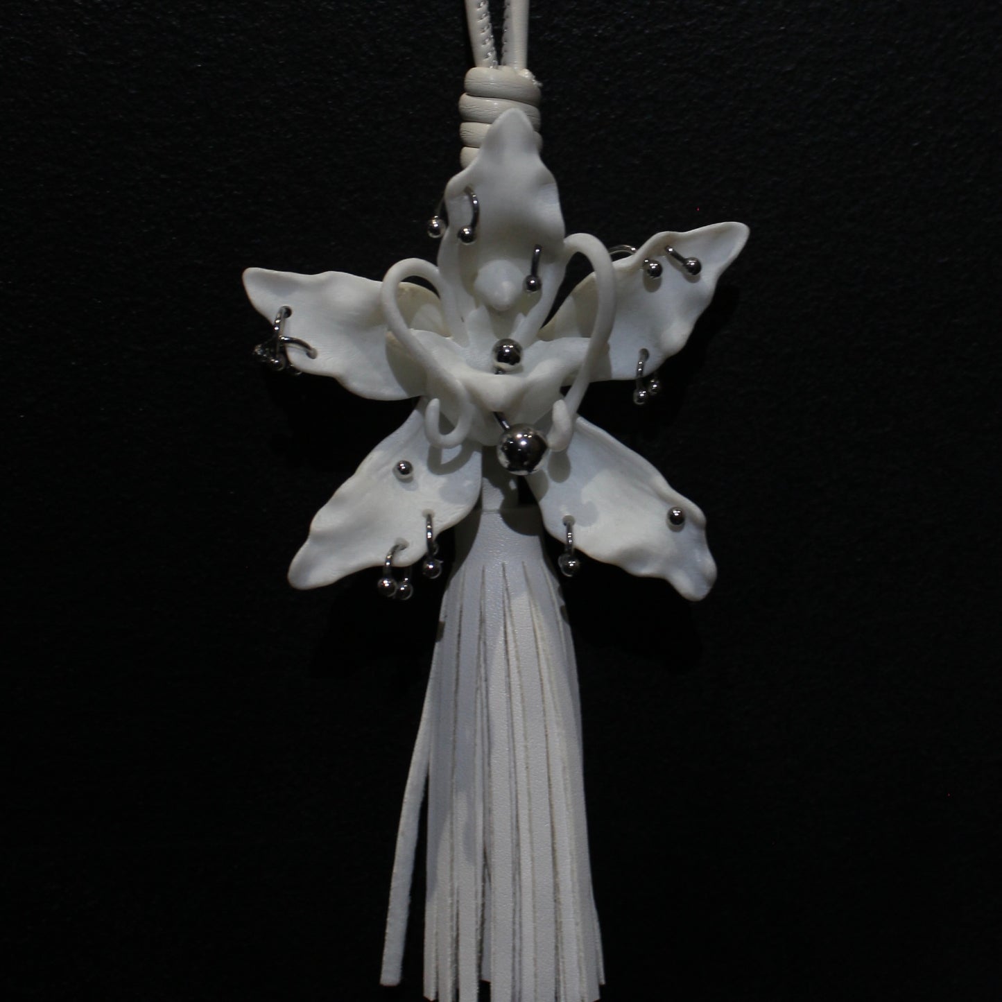 Pierced 0rchid Bag Chain