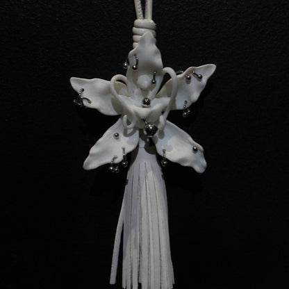 Pierced 0rchid Bag Chain