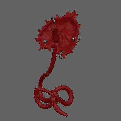 ANTHURIUM JEWELRY STAND-BLACK