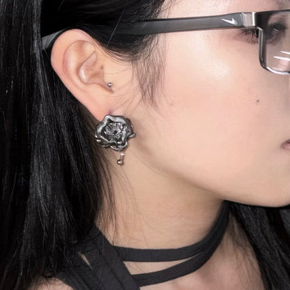 0RCHID HUSK イヤリング - シルバー