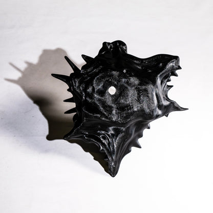 VESSEL 404 (Small) BLACK-FDM-Slik texture