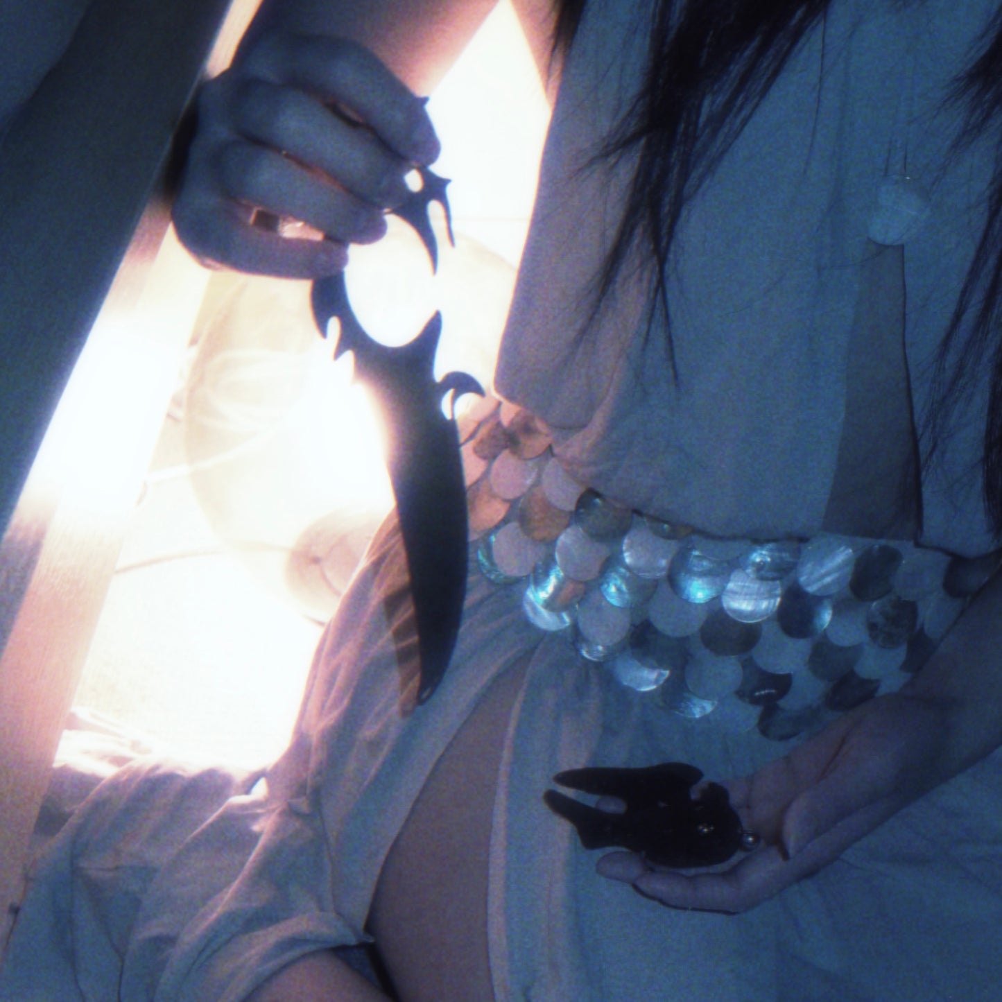 稻壳香座 – 石黑色