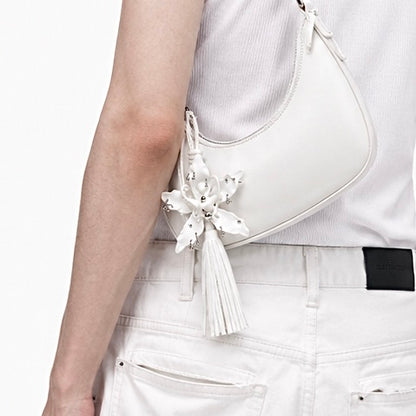 Pierced 0rchid Bag Chain