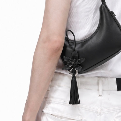 Black 0rchid bag chain