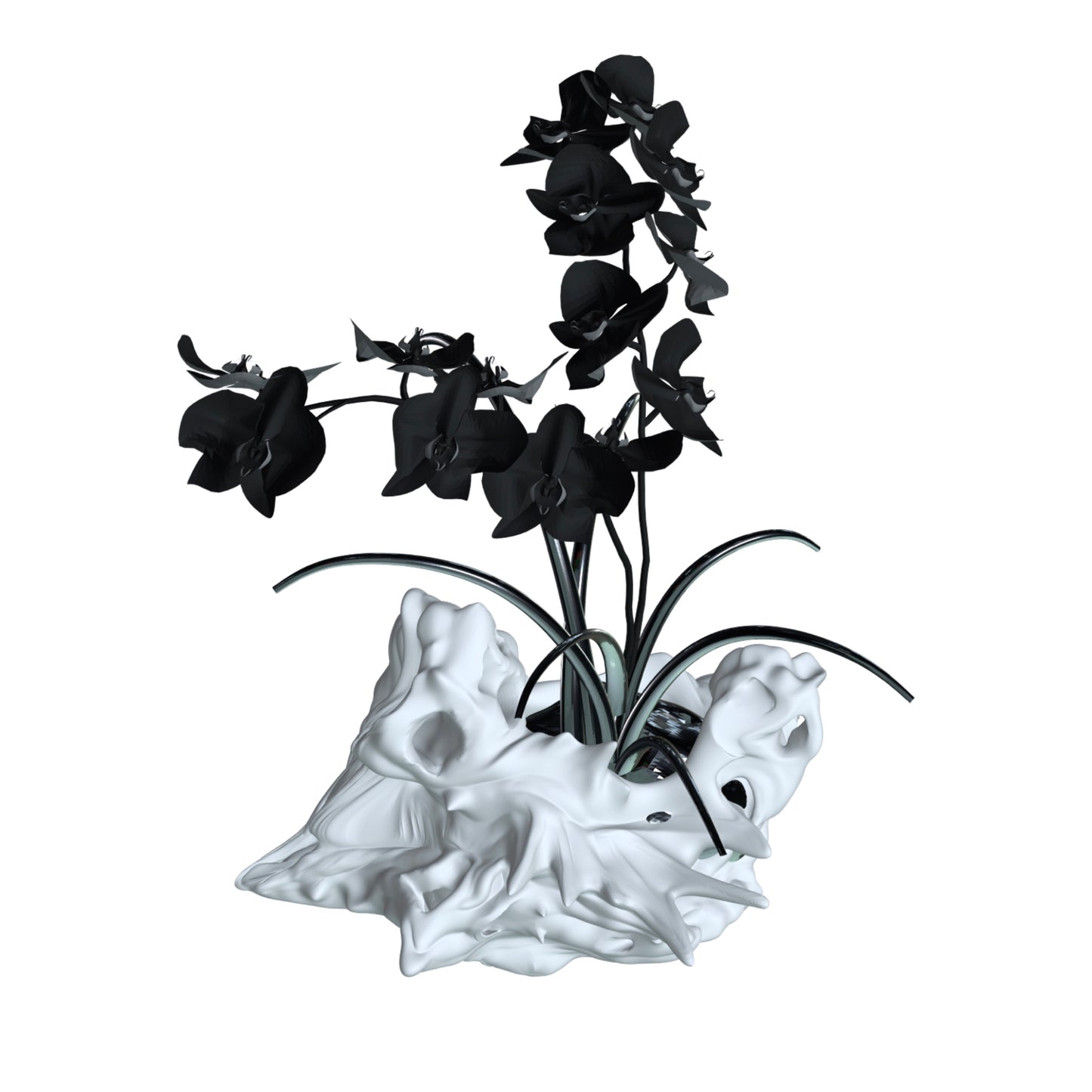 VESSEL 404-WHITE RESIN