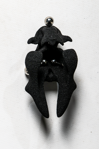 HUSK INCENSE HOLDER – STONE BLACK