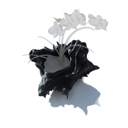 VESSEL 404 (Small) BLACK-FDM-Slik texture