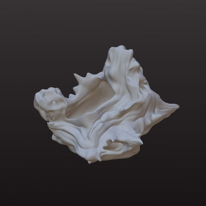 VESSEL 404-WHITE RESIN